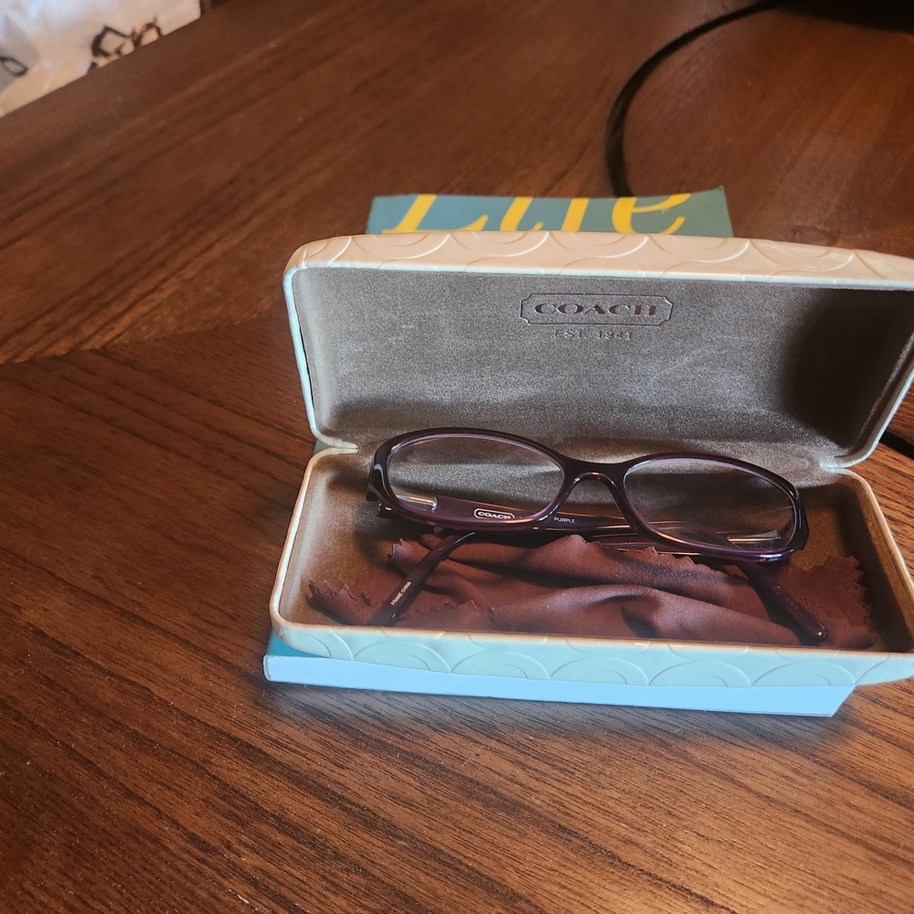 Coach Eyeglasses with Case